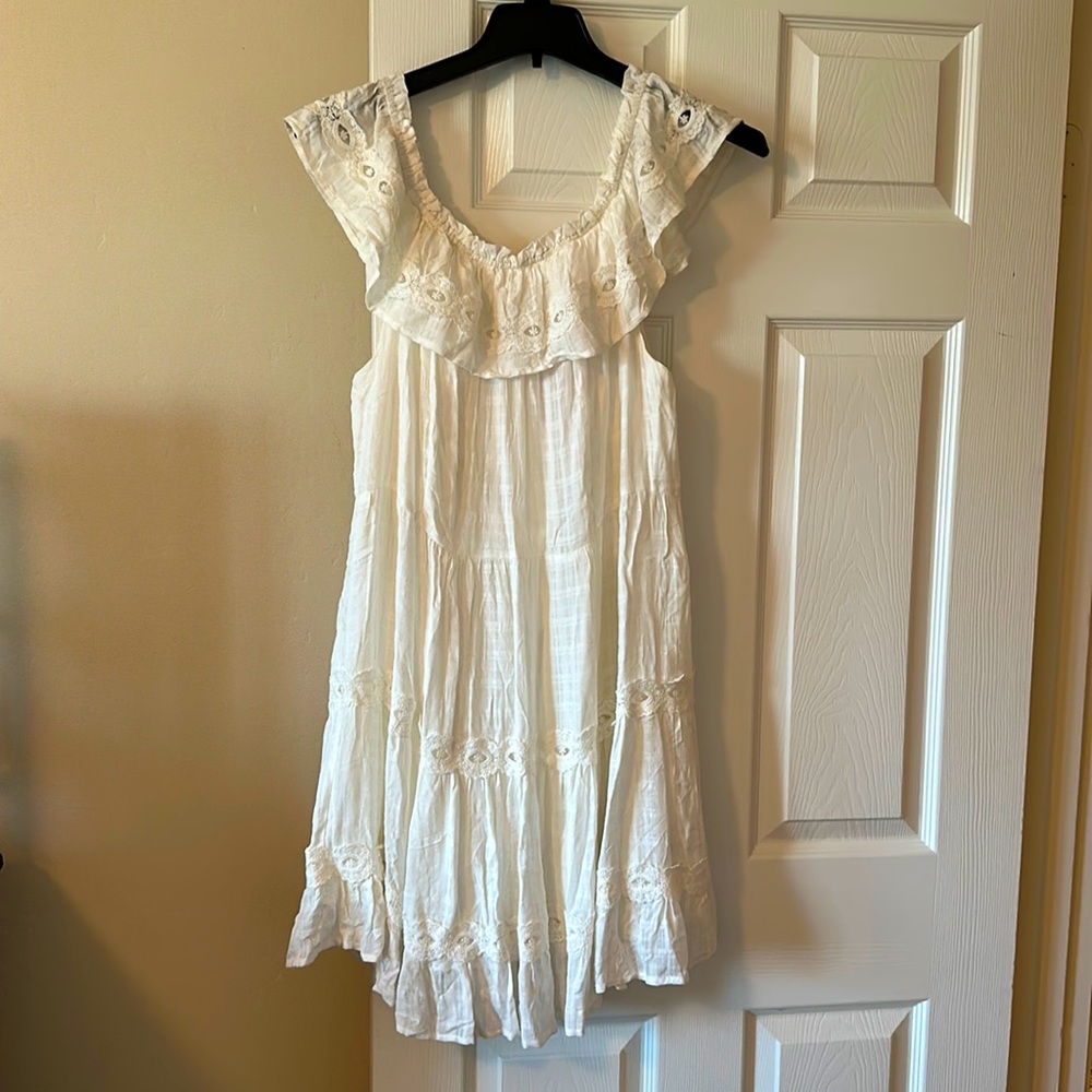White summer dress